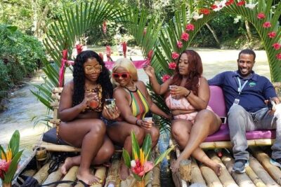 #1 Bamboo Rafting With foot Massage - Getting there from Montego Bay: the transfer is part of the experience