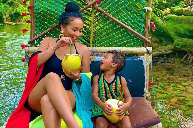 #1 Bamboo Rafting With foot Massage - The included limestone foot massage: why this stop feels worth it