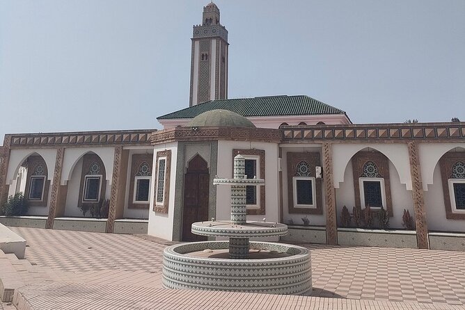 3 in 1 = city tour half day + camel ride 2hours + hammam massage 2hours - Mosque Mohamed V photo stop: quick, useful, and easy
