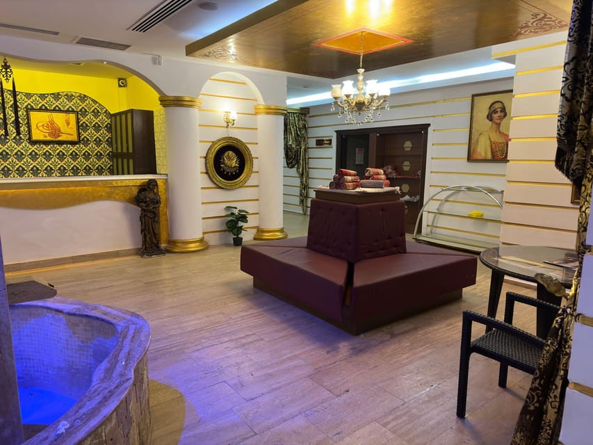 Alanya: Turkish Bath with Foam and Aromatherapy Massages - Extra Add-Ons: Salt Room and Jacuzzi Swim