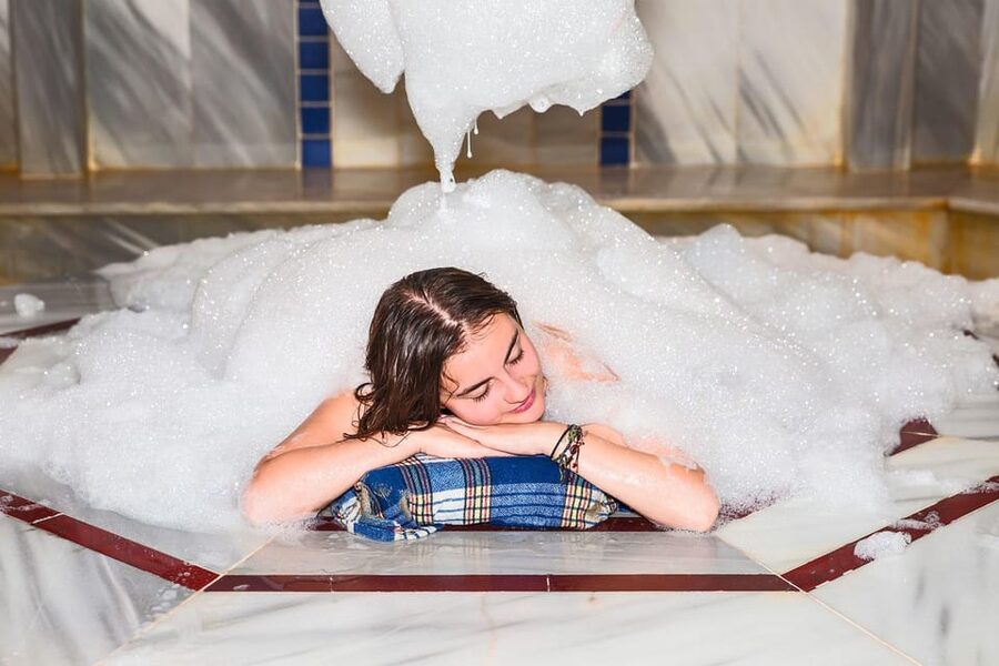 Alanya: Turkish Bathhouse and Spa Experience with Massage - Entering the main hamam: kese scrub and foam massage