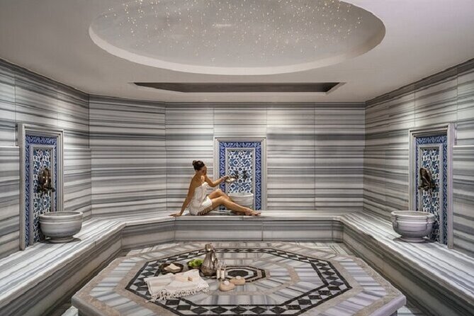 Antalya / Lara : Authentic Halal Turkish Bath & Oil Massage & Spa - Your 1-Hour Bath Circuit: Salt, Steam, Sauna, Scrub, Foam, and Oil