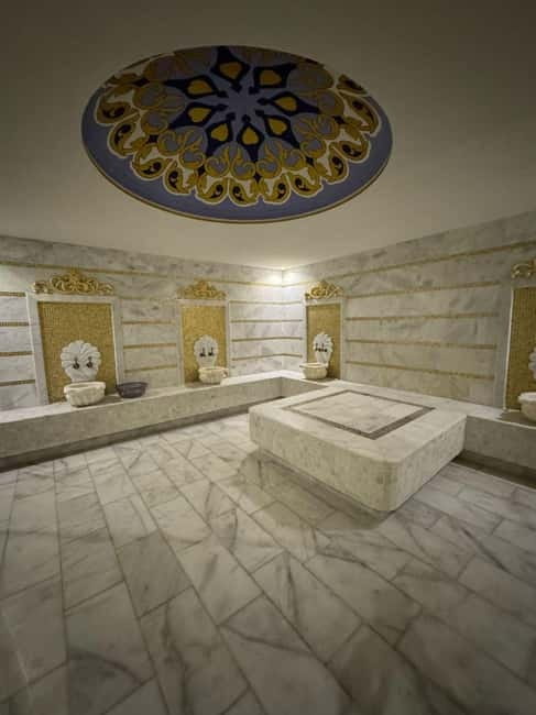 Antalya: Turkish Bath with Peeling Foam and Oil Massage - The Relaxation Room and the Olive-Oil Massage with Music