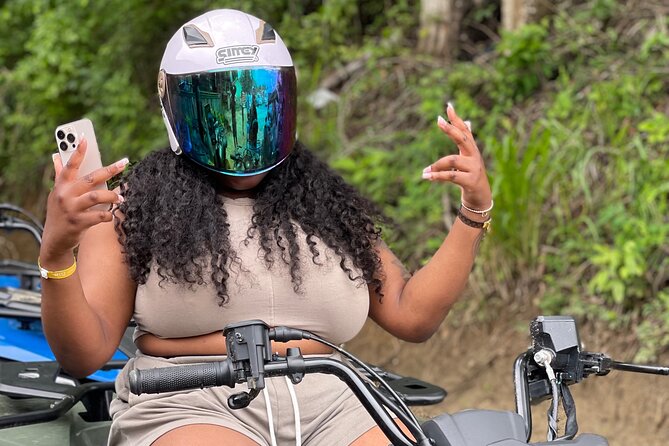 ATV and Bamboo Rafting With limestone foot massage and transport - ATV and Bamboo Rafting for One Price: The Real Appeal