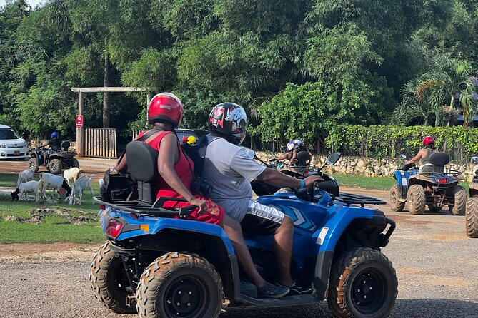 ATV & Bamboo Rafting With Limestone Foot Massage. - Switching gears: the drive to the bamboo rafting area