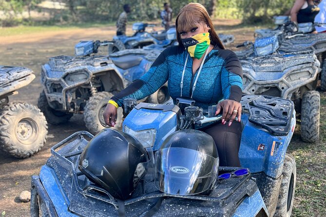 ATV & Bamboo Rafting With Limestone Foot Massage. - Bamboo rafting on a river: guided nature, photos, and calm thrills