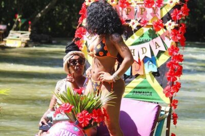 Bamboo Rafting, Limestone Foot Massage, Parasailing Private Tour - Lethe Estate Bamboo Rafting With Reggae and Limestone Foot Massage