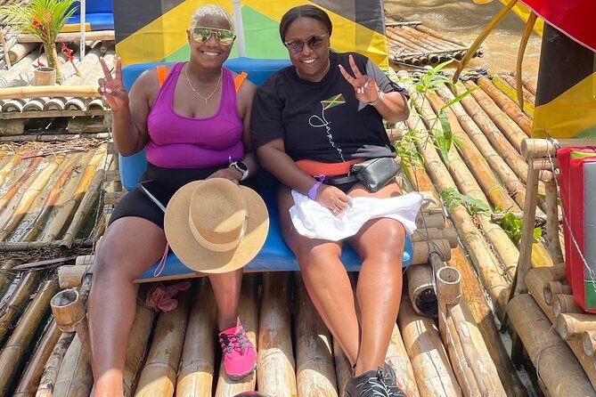 Bamboo Rafting w/ Limestone Massage Montego Bay Jamaica - A soothing Lethe River ride with limestone foot massage