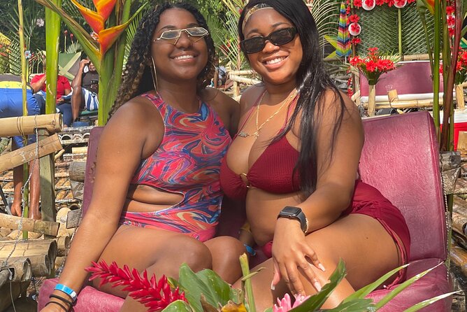 Bamboo Rafting with Limestone Foot massage then Margaritaville. - Montego Bay Country Drive to Lethe: Where the Afternoon Starts to Feel Local