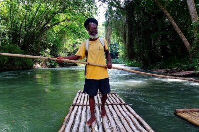 Bamboo Rafting with Limestone foot or Full Body Massage in Montego Bay - Limestone paste massage on river rocks: foot rub or full-body unwind