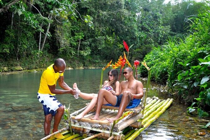 Bamboo Rafting with Limestone foot or Full Body Massage in Montego Bay - Reggae vibes, bird sounds, and river calm: what it feels like in motion