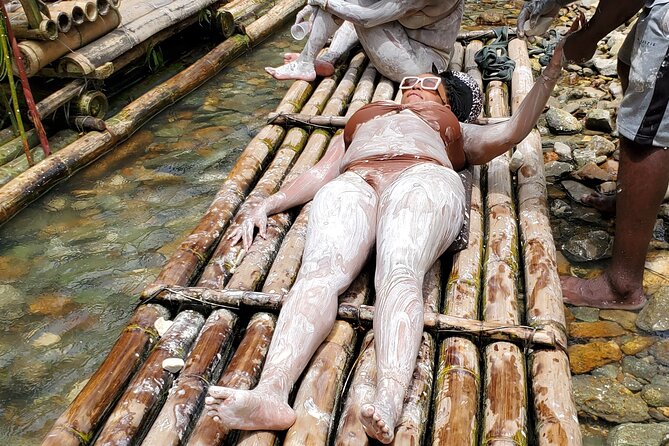 Bamboo Rafting with Limestone Massage at Lethe - The Lethe River ride: quiet waters, plant stories, and a banana-plantation past
