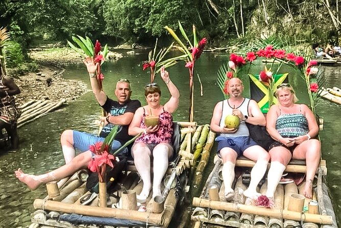 Bamboo River Rafting Limestone Foot Massage & Bottle of Rum Punch - Boarding the bamboo raft on the Great River: what that 30-foot design means for you