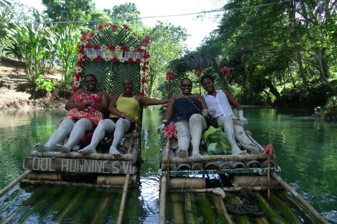 Bamboo River Rafting Limestone Foot Massage in Montego Bay Ja. - Can you swim or hit rapids? Yes, but keep expectations right
