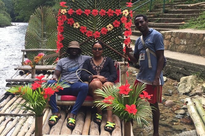 Bamboo River Rafting Limestone Foot Massage in Montego Bay Ja. - Private ride setup and the named guides you may meet