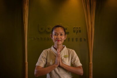 Bodia Tonic Massage in Phnom Penh - Your first steps: feet cleansing and a cold towel (the ritual part)