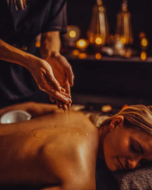 Budapest: Massage 60 min + Bath entry Mandala Day Spa - What to Bring (and What Not): Swimwear, No Glass, No Jumping