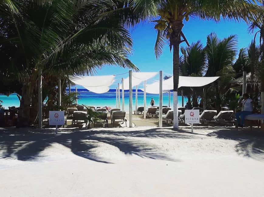 Costa Maya: Beach with Open Bar, Massage, Lunch & Snorkeling - Pitaya Beach Club, Mahahual: the cruise-port beach break that feels small
