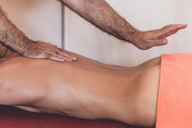 Custom Massage: 1 hour - Aftercare comforts: water, Wi‑Fi, showers, and WCs