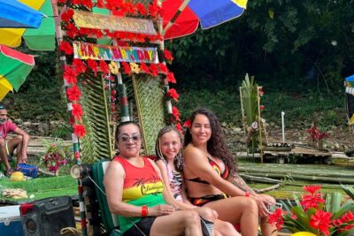Customized Happy Hour Bamboo Rafting+Limestone Massage + Shopping - What Your 2 Hours 30 Minutes Typically Feels Like