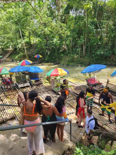 From Montego Bay: Bamboo Rafting & Limestone Massage Tour - Timing and duration: from 45 minutes to a full half-day