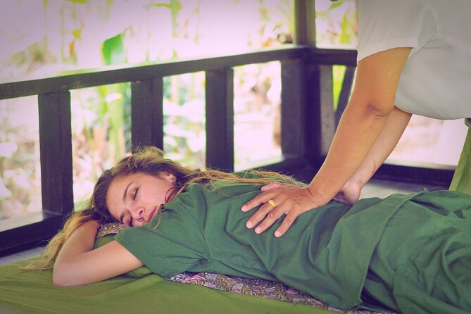 Full-day Massage and Hot Spring Spa Package in Krabi - Thai massage with herbal cloth: neck and shoulders focus