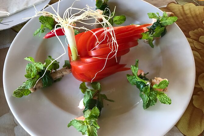 Gardening at Tra Que Vegetable Village and cooking class - Cooking Class at the Village Kitchen: tam huu and banh xeo