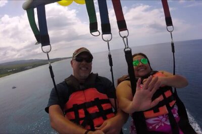 Grate River Rafting with Limestone Massage, Jet Ski and Parasailing combo tour - Tropical Bliss Beach jet ski briefing and parasailing time window