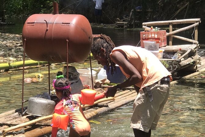 Great River Bamboo Rafting and Limestone Full Body Massage Tour From Montego Bay - Drinks and river-side stops: what’s included, what you can buy