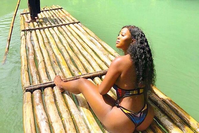 Great River Bamboo Rafting and Limestone Full Body Massage Tour From Montego Bay - On the water for about 60 minutes: pacing, swimming, and river scenery