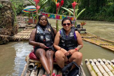 Great River Raft and Full Limestone body Massage In Montego Bay - On the River at Lethe Estate: The Slow, Scenic 30-Foot Bamboo Ride