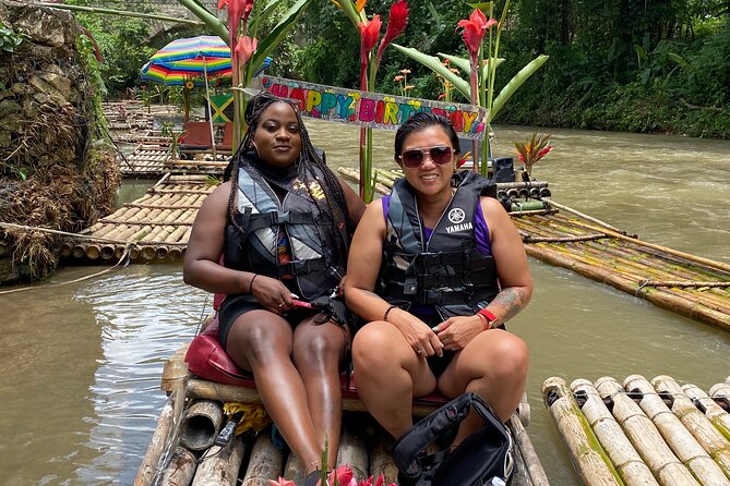 Great River Raft and Full Limestone body Massage In Montego Bay - On the River at Lethe Estate: The Slow, Scenic 30-Foot Bamboo Ride