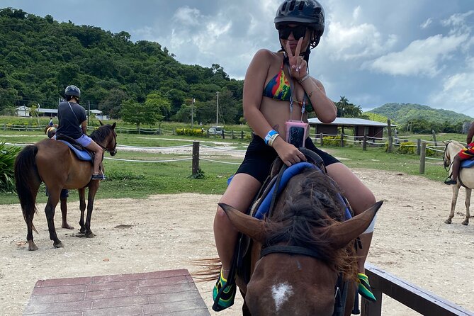 Great River Rafting Limestone Foot Massage and Horseback Rides From Montego Bay - Price and What You’re Getting for $120