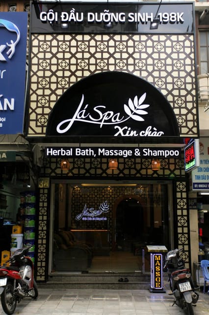 Hanoi Lá spa Massage 38: Combo Shampoo & body Massage 120' - The value story behind $38 for a full spa sequence
