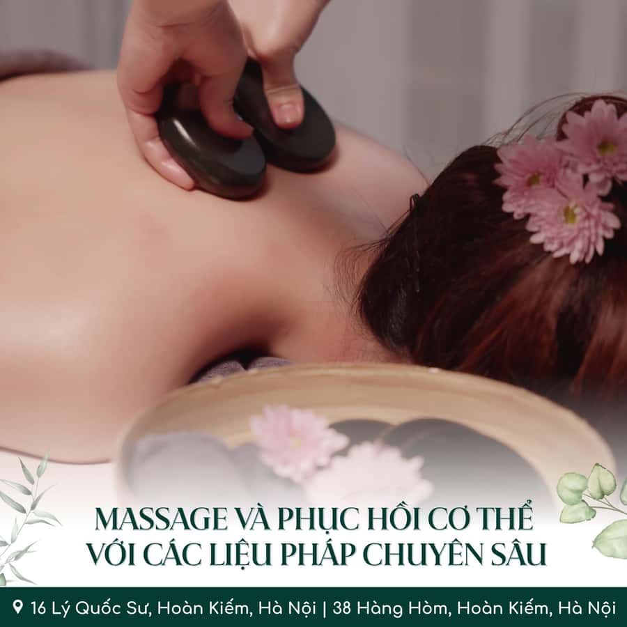 Hanoi Spa Old Quarter : Massage 90 minutes with Oil - First stop inside: welcome drink and the Dao Do foot bath