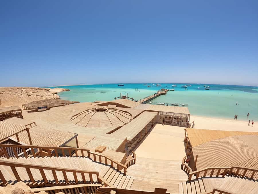 Hurghada: Orange & Giftun Island Cruise with Massage & Lunch - Pickup and getting to the boat without turning it into a mission
