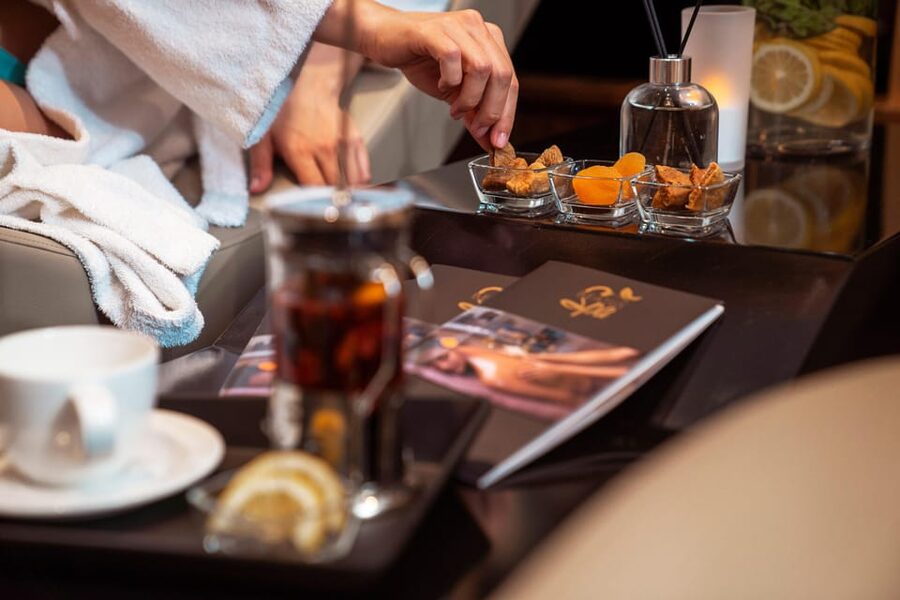 Istanbul: Private Turkish Bath, Spa, and Massage in Sisli - Tea, Turkish sweets, and your full set of included toiletries
