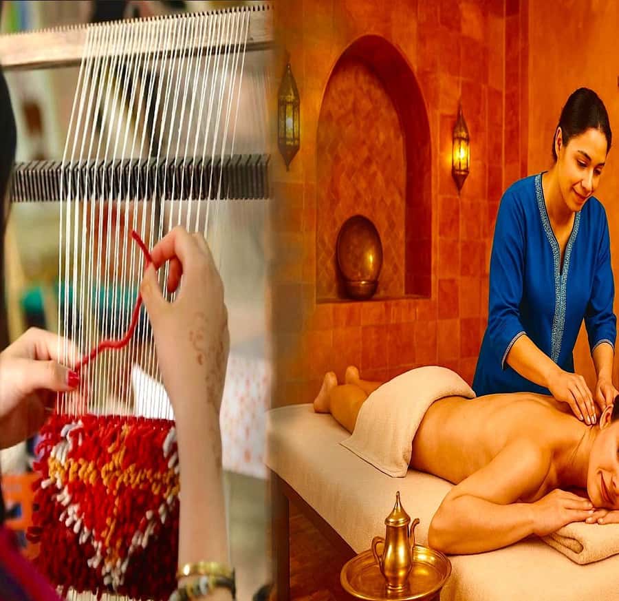 Marrakech Hammam, Massage & Berber Carpet Weaving Workshop - The Argan-Oil Massage: Calm Your Body in 30 Minutes
