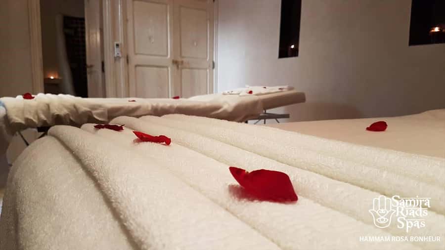 Marrakech: Royal Rosa Hammam including massage & foot care - Argan oil massage for 1 hour: candlelight, calm music, your pressure choice
