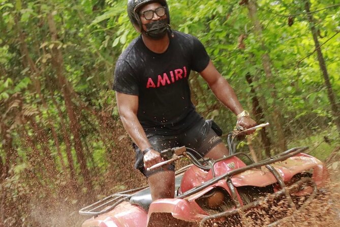 Montego Bay ATV Ride & Bamboo Rafting With Limestone Foot Massage - Bamboo Rafting on the Great River (Plus That Limestone Foot Massage)