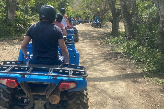 Montego Bay ATV Ride & Bamboo Rafting With Limestone Foot Massage - After the River: ATV Action at Chukka or Mount Zion