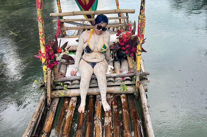 Montego Bay Bamboo Rafting Tour with Limestone Foot Massage - Time on the river: swimming, snacks, and riverside moments