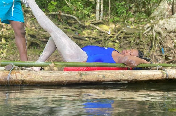 Montego Bay Bamboo River Rafting and Limestone Massage - Boarding the bamboo raft in Lethe: what’s included and what you’ll notice