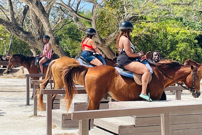 OCEAN HORSE-BACK RIDING & BAMBOO RAFTING + Limestone MASSAGE - Ocean horseback riding: what one hour on the beach really feels like