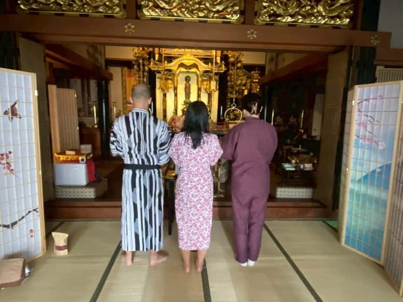 Osaka: Japanese Zen Massage and Facial at the Temple/180-min - Welcome Drink, Change Into Yukata, and Temple Etiquette Without Guesswork