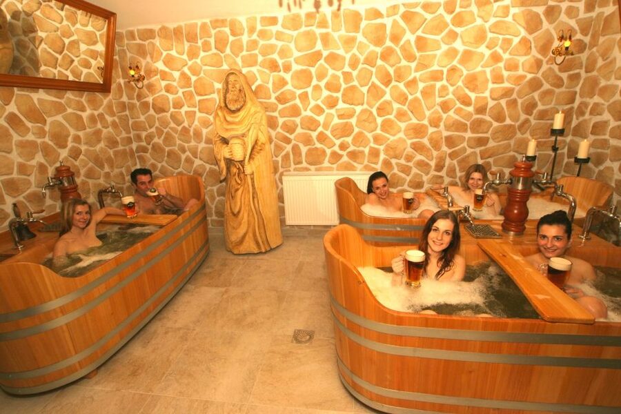 Prague: Beer Spa Bernard with Beer and Massage Option - Key things to know before you go