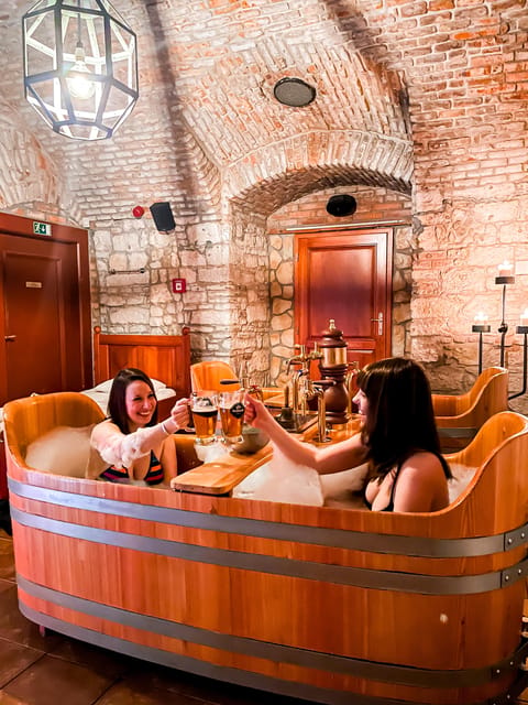 Prague: Beer Spa Bernard with Beer and Massage Option - Massage add-on: who it suits and when to choose it