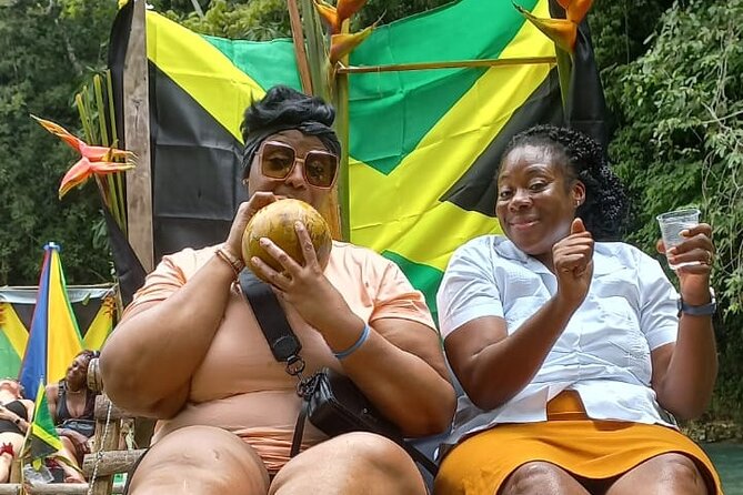 Private Bamboo River Raft with Limestone Massage in Montego Bay - On the river: what the bamboo raft ride feels like