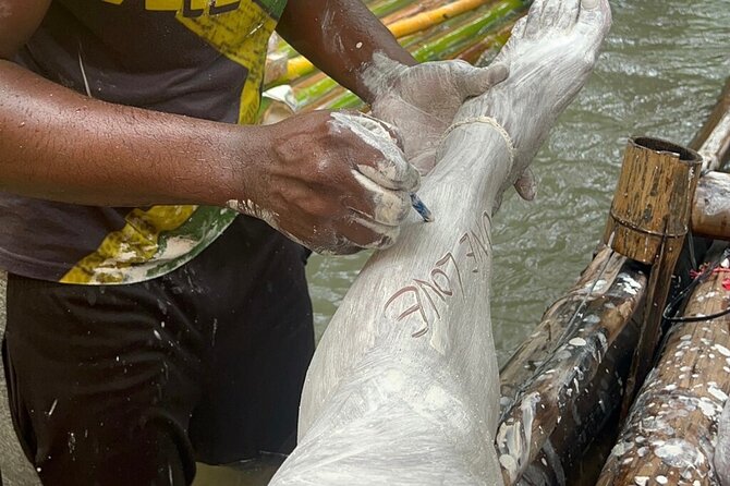 Private Lethe Bamboo Rafting Lime Stone Foot Massage Tour - Small planning tips that make the day smoother