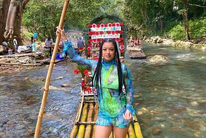Private River Bamboo Raft with Limestone Foot Massage in Montego Bay - From your lobby to the Lethe River: the Montego Bay run